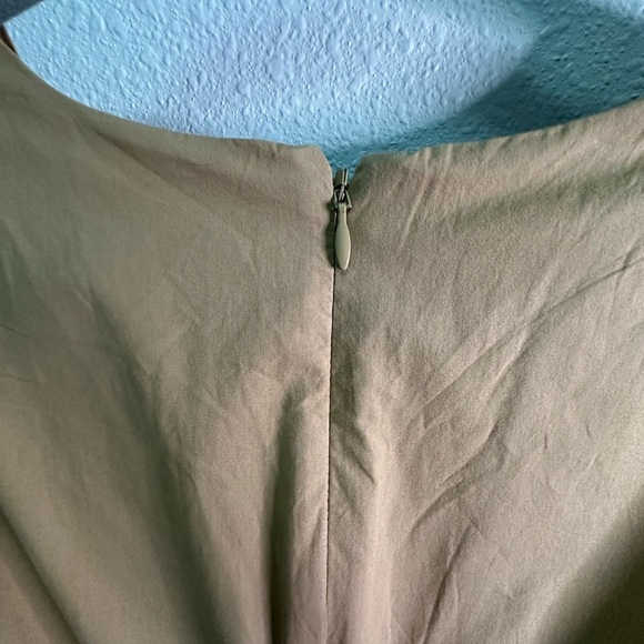 J. Crew Tan Wrap Tiered Midi Sundress - Picture 3 of 8